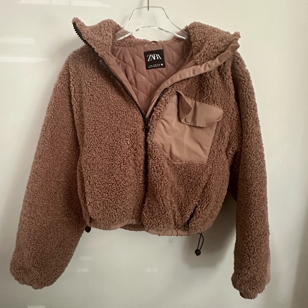 ZARA Cropped Winter Jacket
